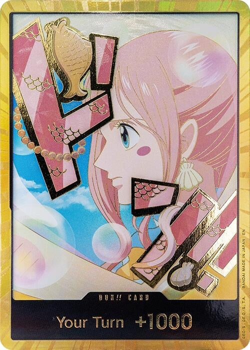 Image for DON!! Card (Shirahoshi) (Gold) (PRB-02) - One Piece Card Game