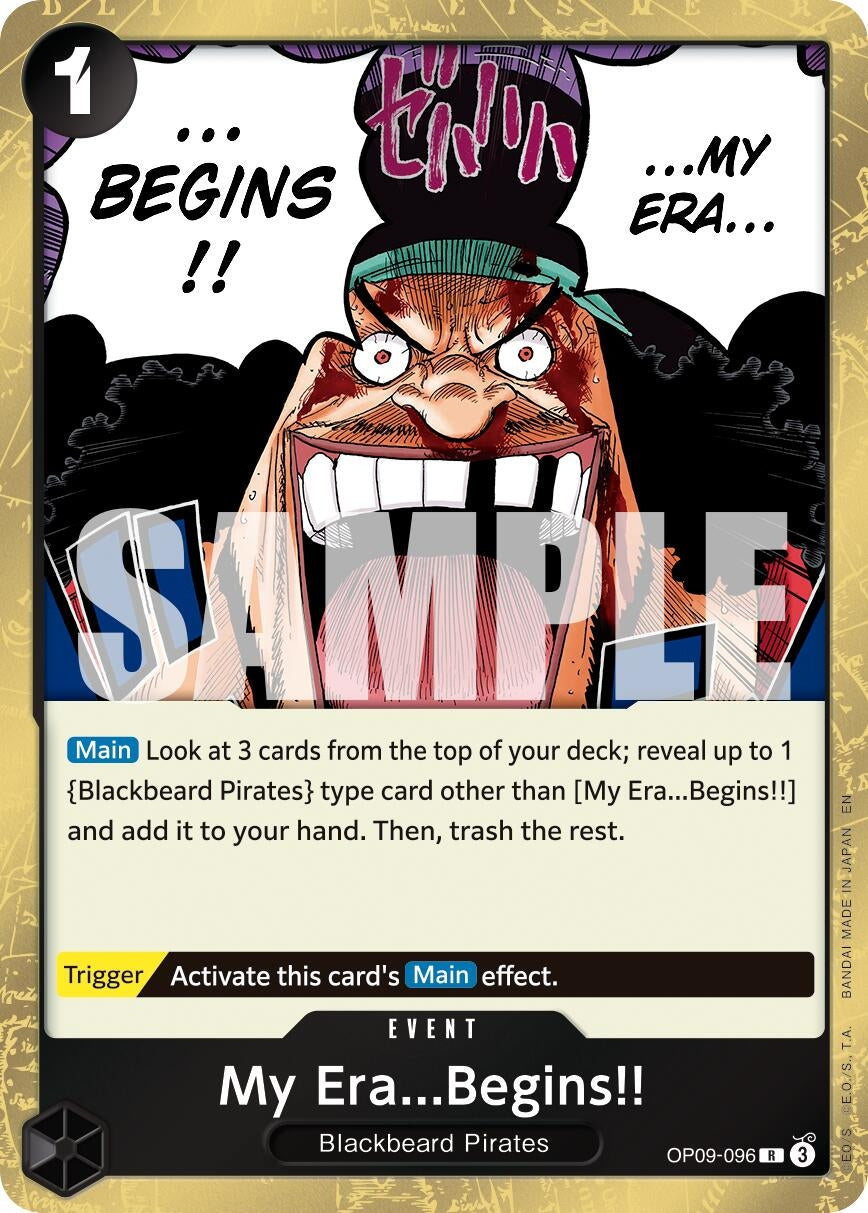 Image for My Era...Begins!! (Reprint) (OP09-096) (PRB-02) - One Piece Card Game