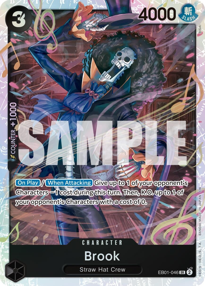 Image for Brook - EB01-046 (Reprint) (EB01-046) (PRB-02) - One Piece Card Game