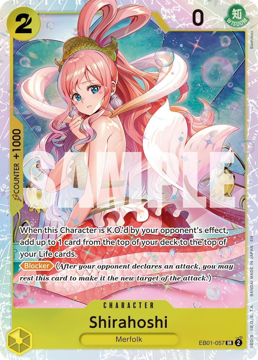 Image for Shirahoshi (Reprint) (EB01-057) (PRB-02) - One Piece Card Game