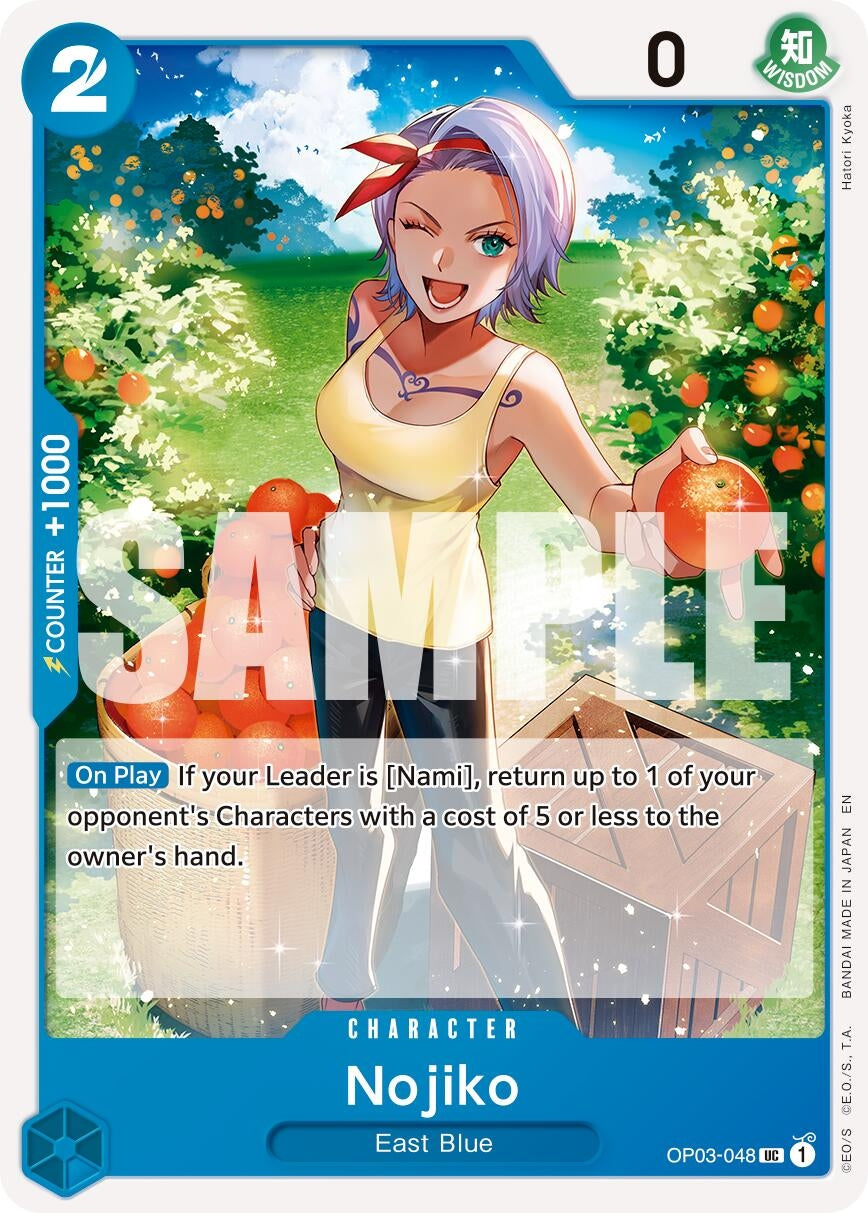 Image for Nojiko (Reprint) (OP03-048) (PRB-02) - One Piece Card Game