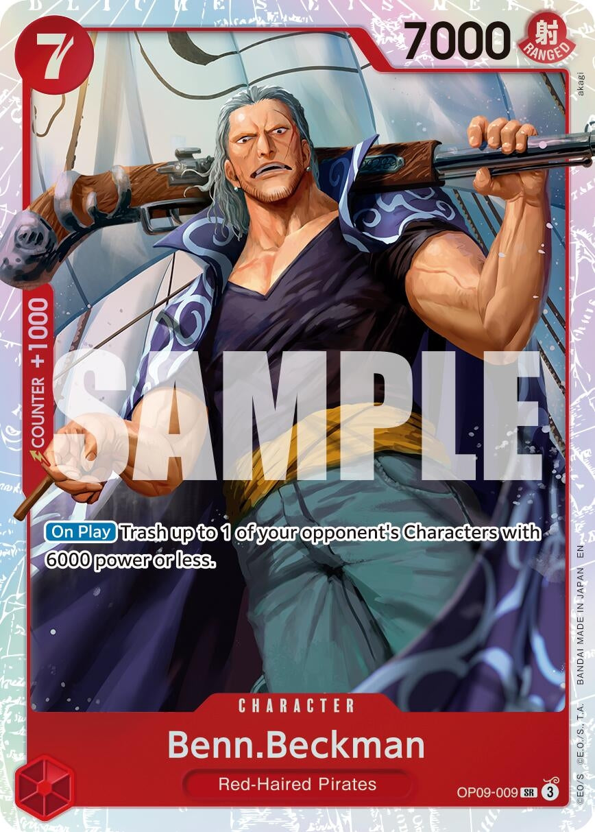 Image for Benn.Beckman (Reprint) (OP09-009) (PRB-02) - One Piece Card Game