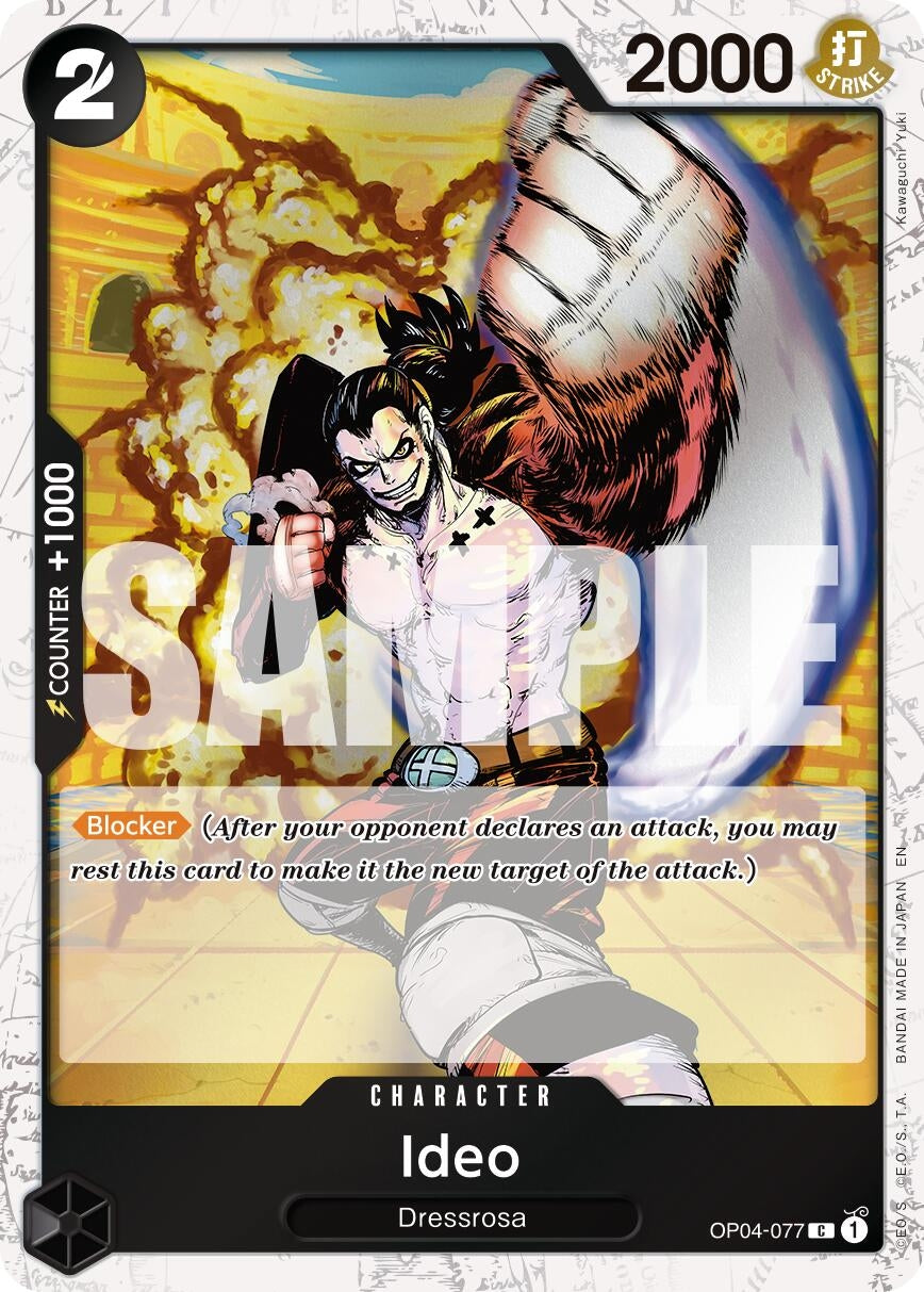 Image for Ideo (Pirate Foil) (OP04-077) (PRB-02) - One Piece Card Game