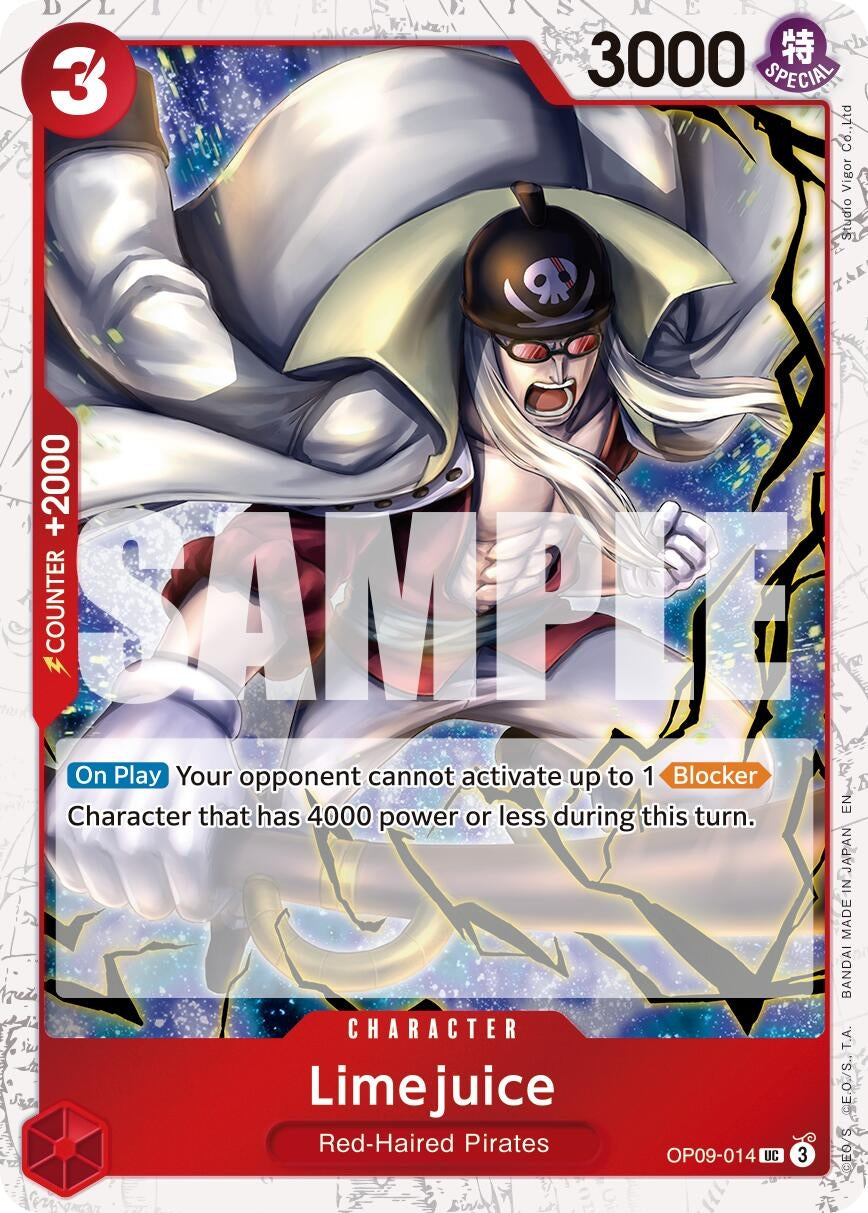 Image for Limejuice (Pirate Foil) (OP09-014) (PRB-02) - One Piece Card Game