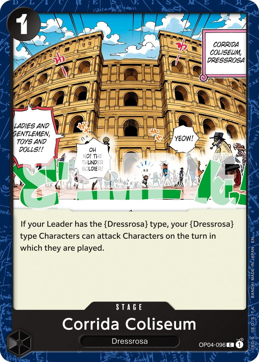 Image for Corrida Coliseum (Reprint) (OP04-096) (PRB-02) - One Piece Card Game