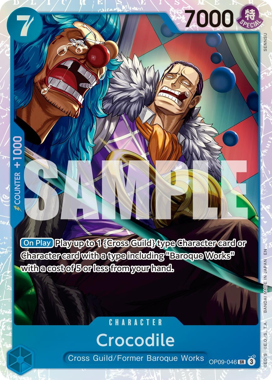 Image for Crocodile - OP09-046 (Reprint) (OP09-046) (PRB-02) - One Piece Card Game
