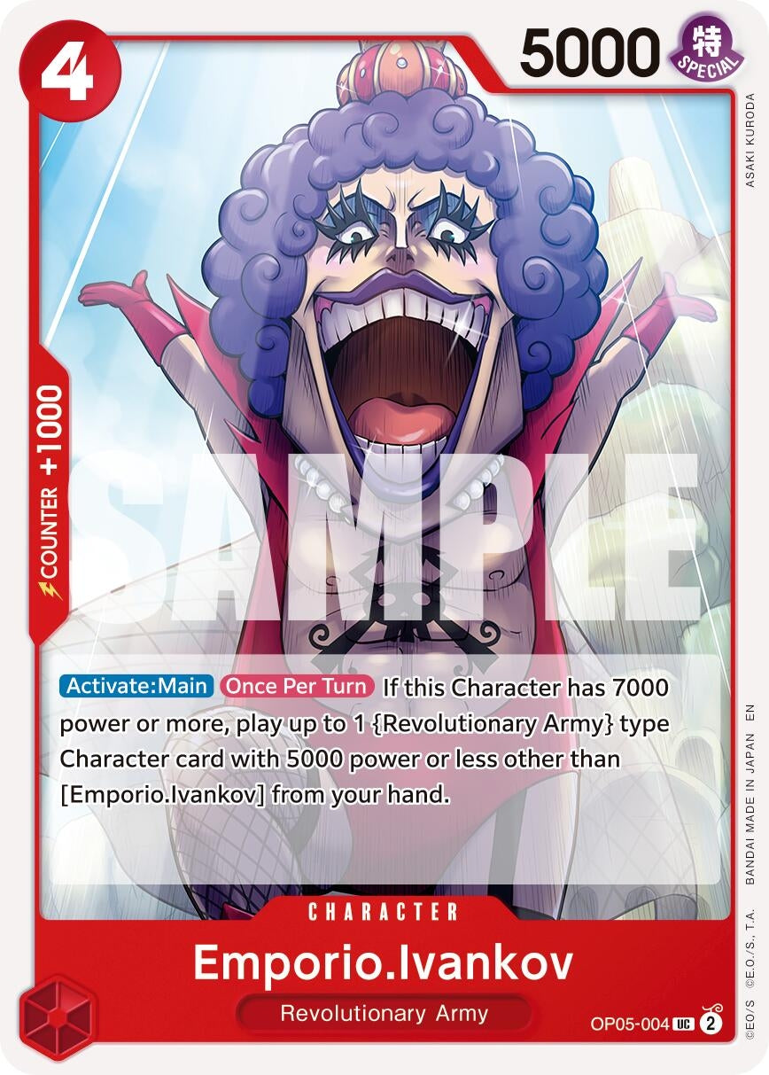Image for Emporio.Ivankov (Reprint) (OP05-004) (PRB-02) - One Piece Card Game