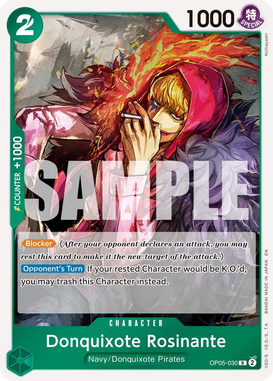 Image for Donquixote Rosinante (Reprint) (OP05-030) (PRB-02) - One Piece Card Game