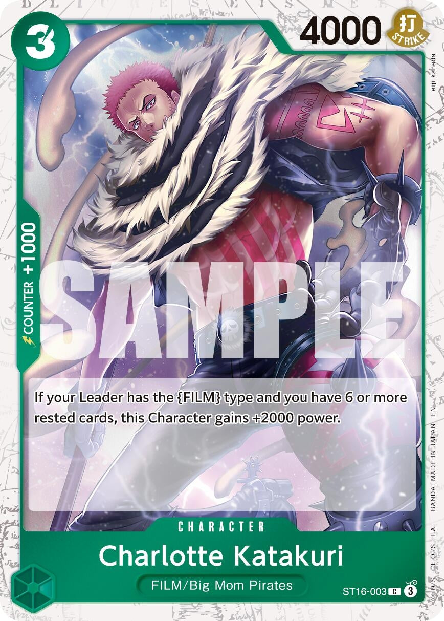 Image for Charlotte Katakuri (Pirate Foil) (ST16-003) (PRB-02) - One Piece Card Game