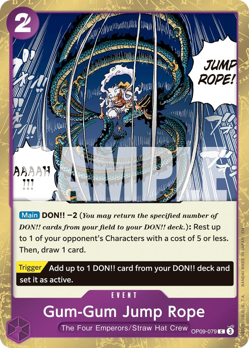 Image for Gum-Gum Jump Rope (Pirate Foil) (OP09-079) (PRB-02) - One Piece Card Game