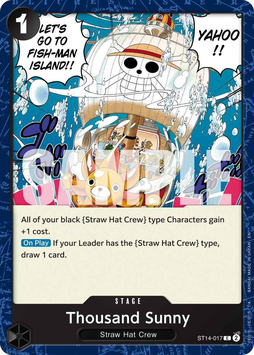 Thousand Sunny (Reprint) (ST14-017) (PRB-02)