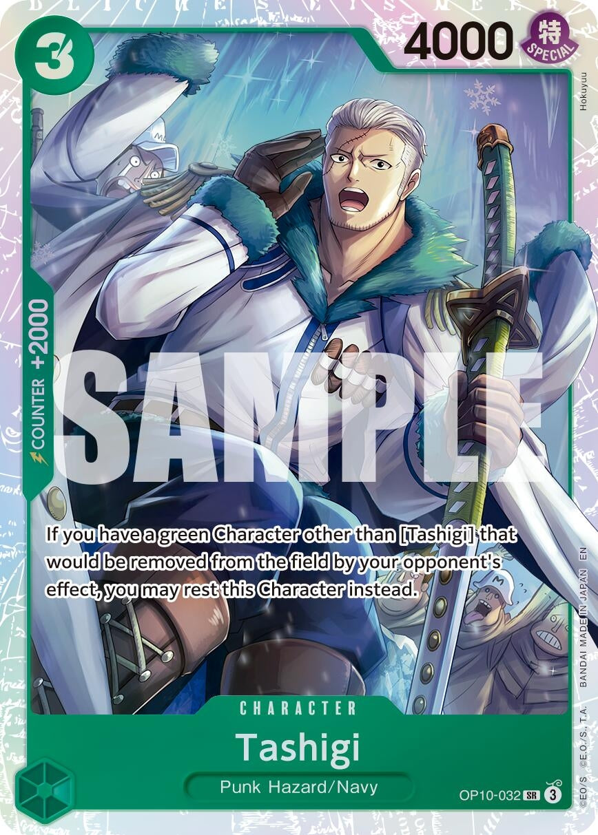 Image for Tashigi (Reprint) (OP10-032) (PRB-02) - One Piece Card Game