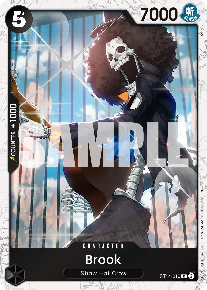 Image for Brook - ST14-010 (Pirate Foil) (ST14-010) (PRB-02) - One Piece Card Game