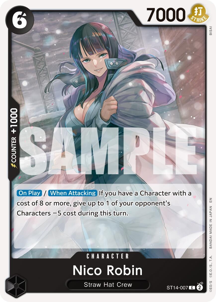 Image for Nico Robin - ST14-007 (Reprint) (ST14-007) (PRB-02) - One Piece Card Game