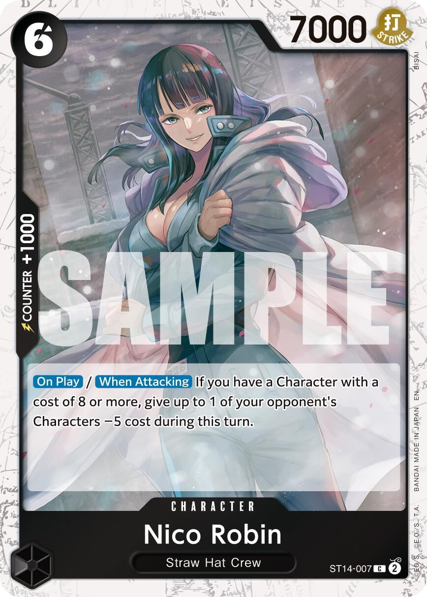 Image for Nico Robin - ST14-007 (Pirate Foil) (ST14-007) (PRB-02) - One Piece Card Game