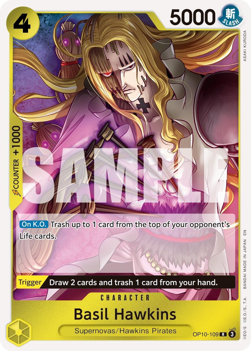 Image for Basil Hawkins - OP10-109 (Reprint) (OP10-109) (PRB-02) - One Piece Card Game