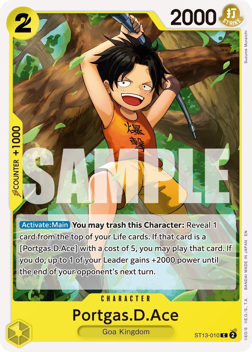 Image for Portgas.D.Ace - ST13-010 (Reprint) (ST13-010) (PRB-02) - One Piece Card Game