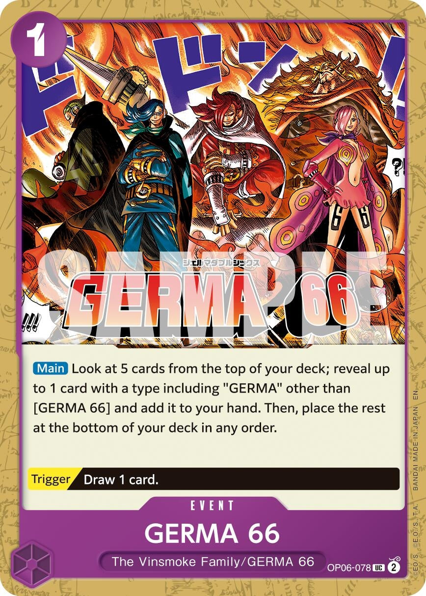 Image for GERMA 66 (Reprint) (OP06-078) (PRB-02) - One Piece Card Game