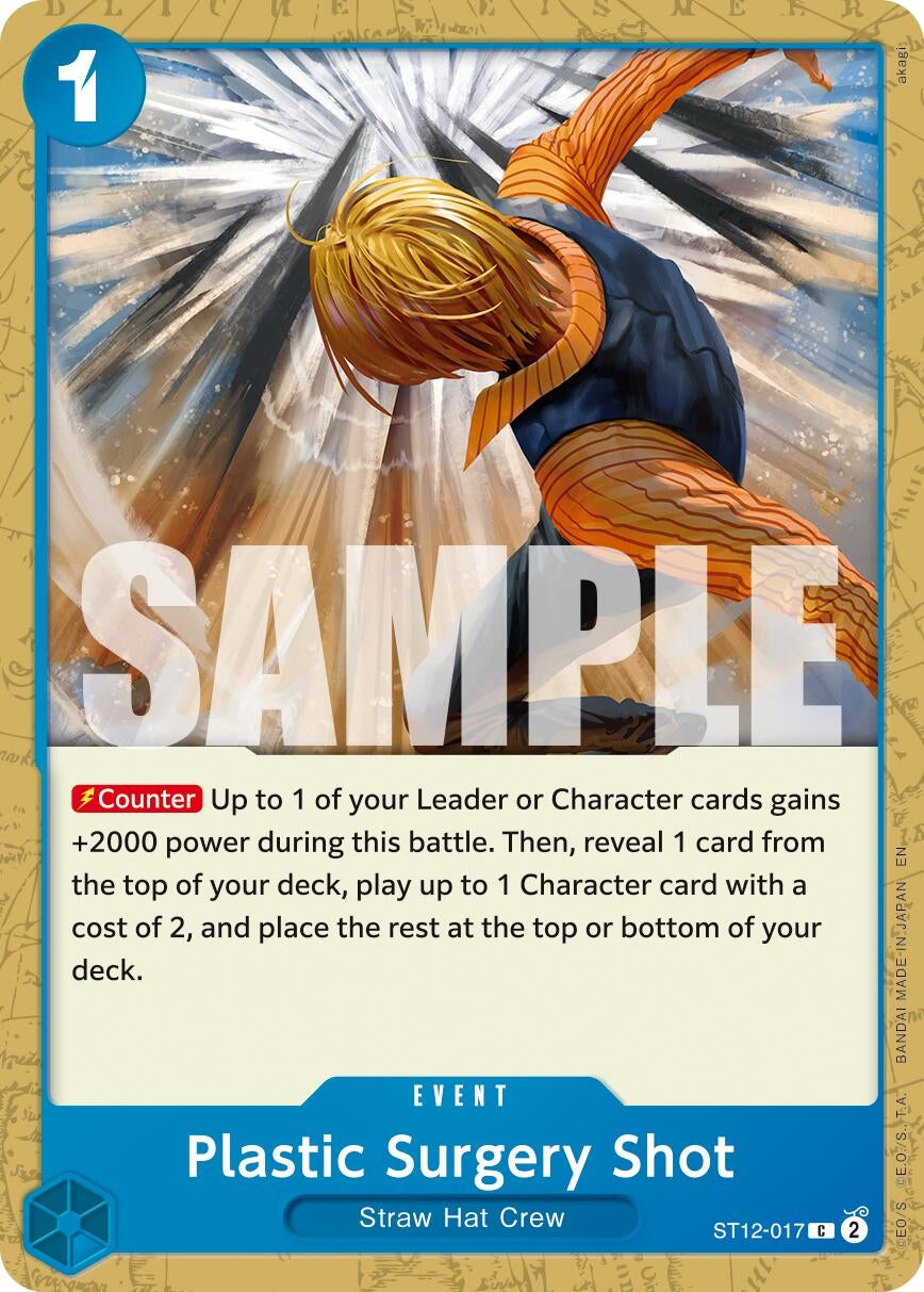 Image for Plastic Surgery Shot - ST12-017 (Reprint) (ST12-017) (PRB-02) - One Piece Card Game