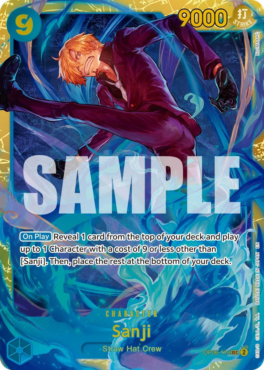 Image for Sanji - OP06-119 (Reprint) (OP06-119) (PRB-02) - One Piece Card Game