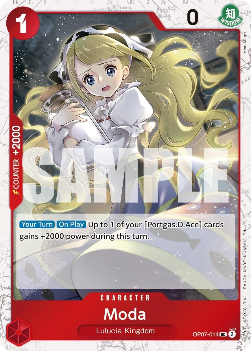 Moda (Pirate Foil) (OP07-014) (PRB-02)