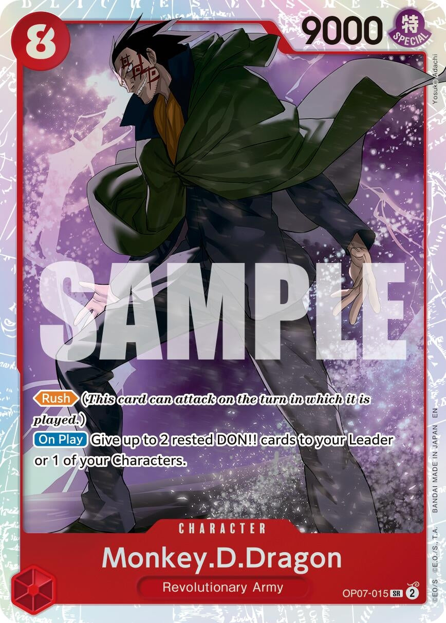 Image for Monkey.D.Dragon (Reprint) (OP07-015) (PRB-02) - One Piece Card Game