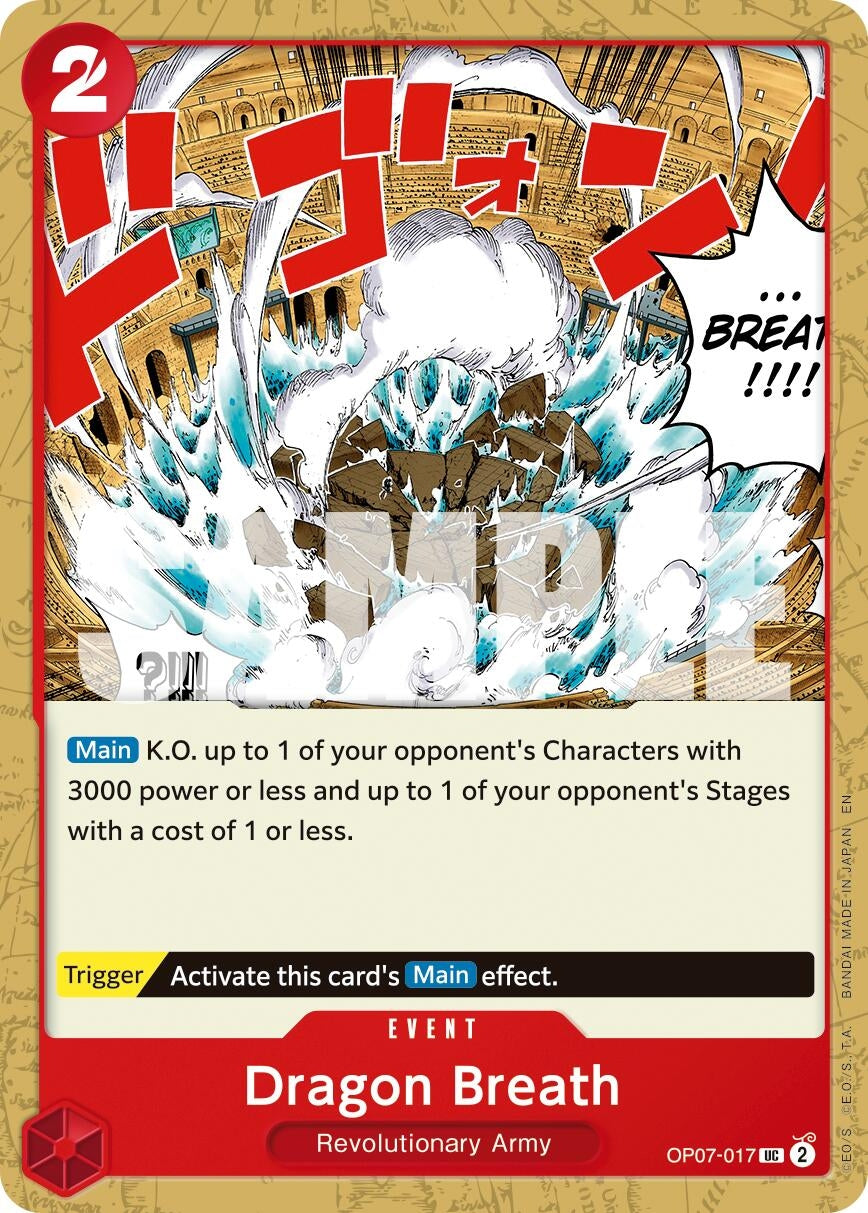 Image for Dragon Breath (Reprint) (OP07-017) (PRB-02) - One Piece Card Game