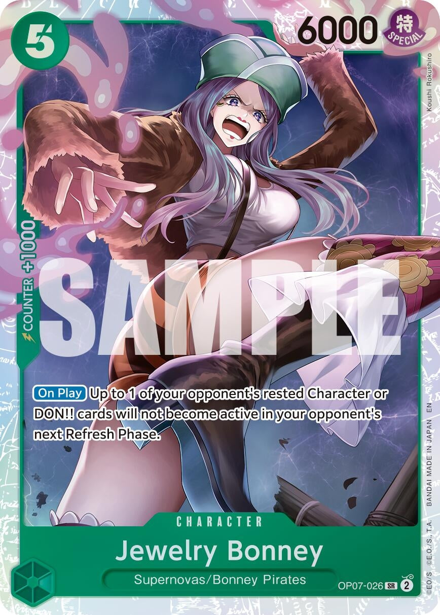 Image for Jewelry Bonney - OP07-026 (Reprint) (OP07-026) (PRB-02) - One Piece Card Game