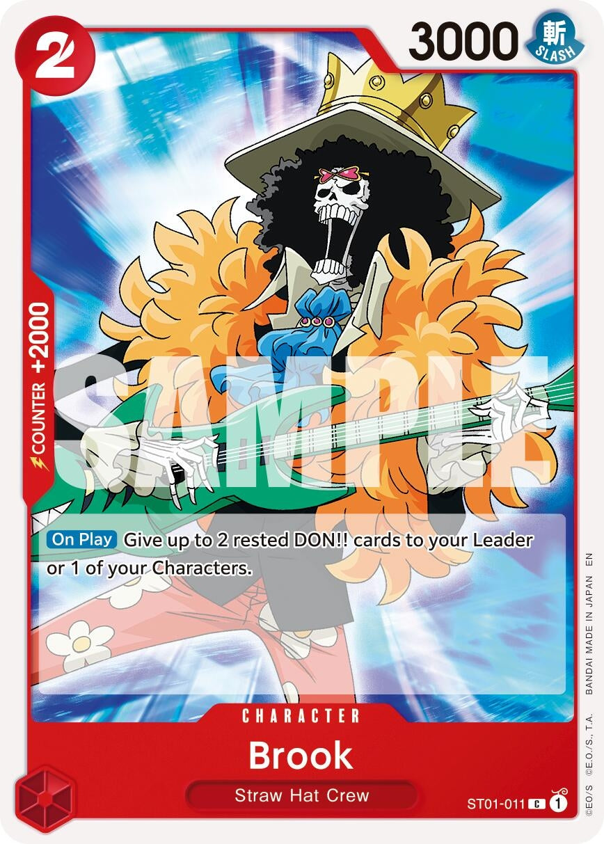 Image for Brook - ST01-011 (Reprint) (ST01-011) (PRB-02) - One Piece Card Game