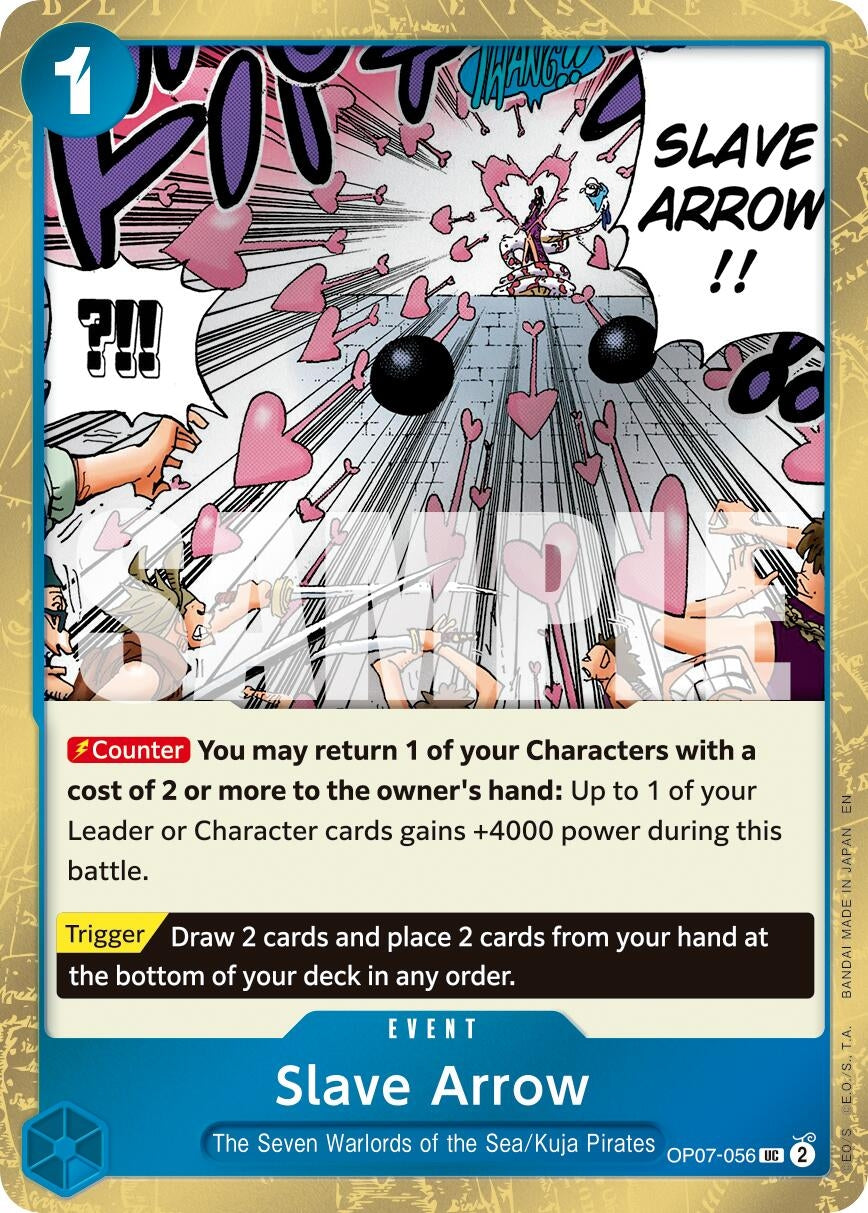 Image for Slave Arrow (Pirate Foil) (OP07-056) (PRB-02) - One Piece Card Game