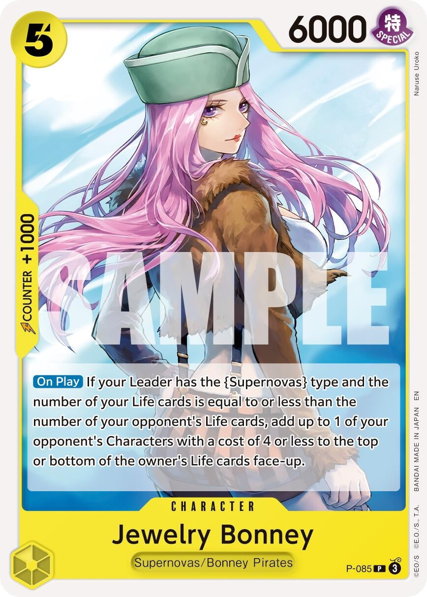 Image for Jewelry Bonney - P-085 (Reprint) (P-085) (PRB-02) - One Piece Card Game