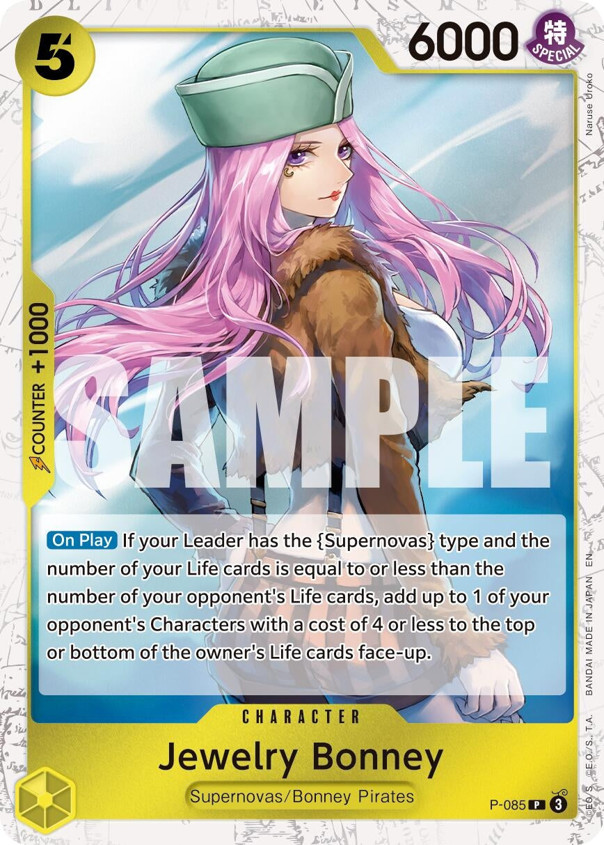 Jewelry Bonney - P-085 (Pirate Foil) (P-085) (PRB-02)