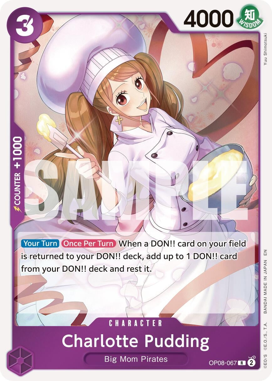 Image for Charlotte Pudding - OP08-067 (Reprint) (OP08-067) (PRB-02) - One Piece Card Game