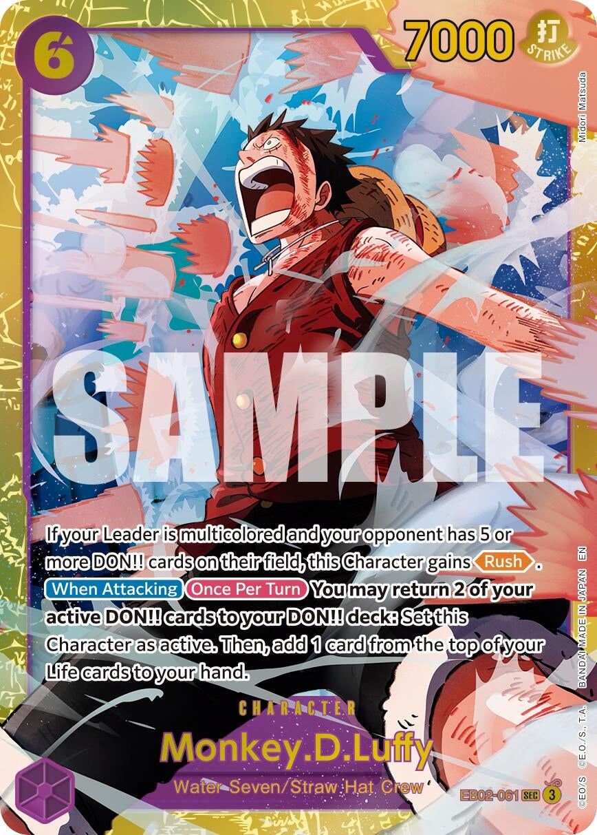 Monkey.D.Luffy - EB02-061 (Reprint) (EB02-061) (PRB-02)