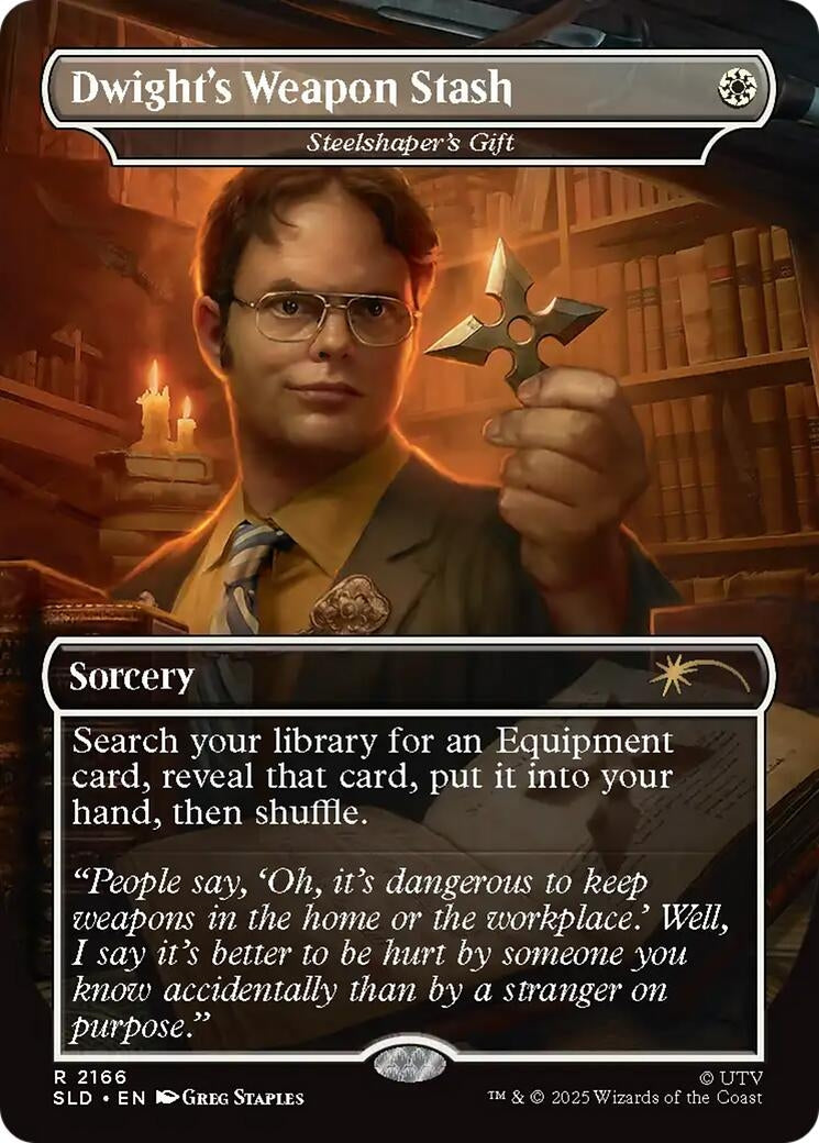 Image for Dwight's Weapon Stash - Steelshaper's Gift (2166) (SLD) - Magic: The Gathering