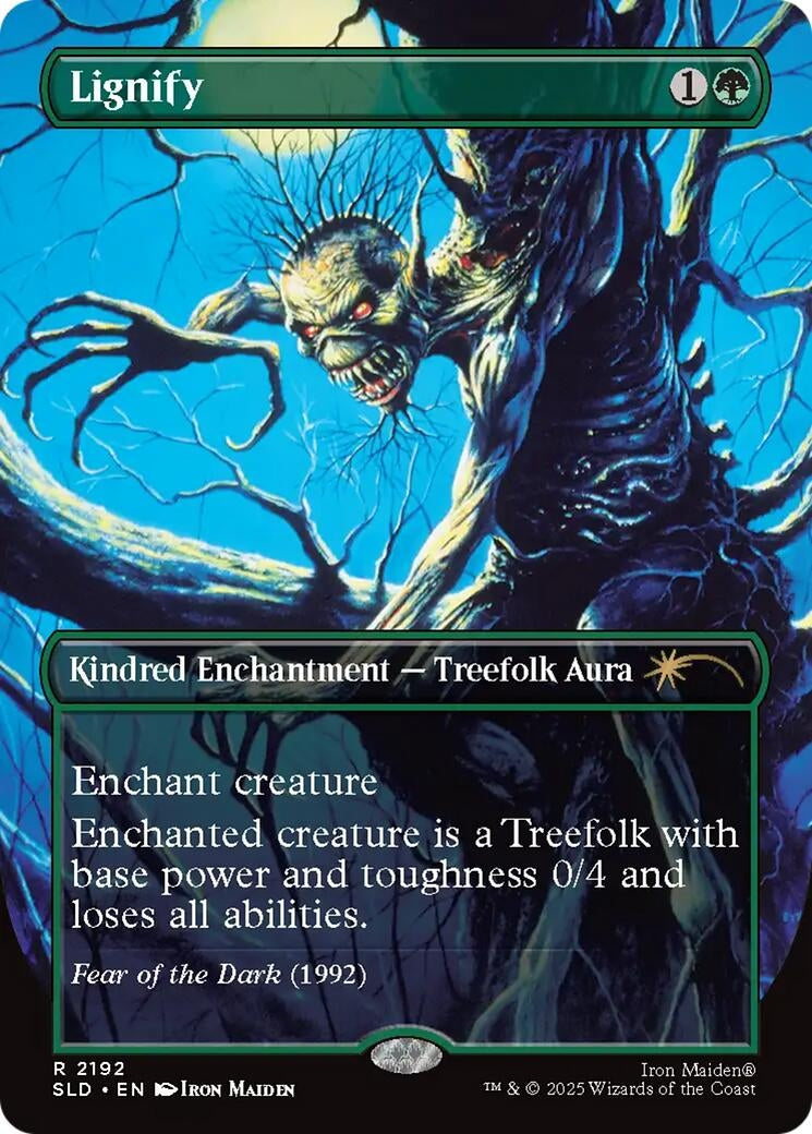 Image for Lignify (2192) (2192) (SLD) - Magic: The Gathering