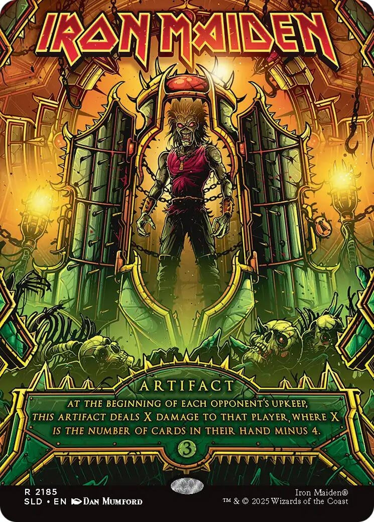 Image for Iron Maiden (2185) (SLD) - Magic: The Gathering