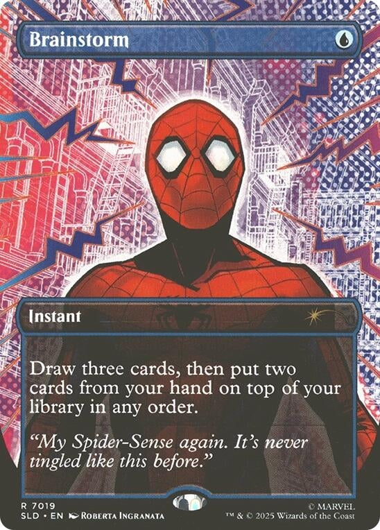 Image for Brainstorm (7019) (7019) (SLD) - Magic: The Gathering