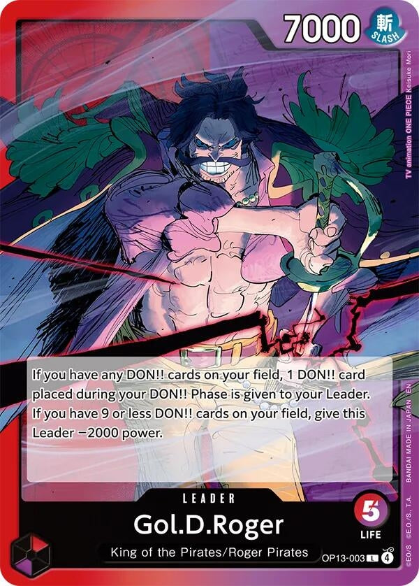 Image for Gol.D.Roger (003) (OP13-003) (OP13) - One Piece Card Game