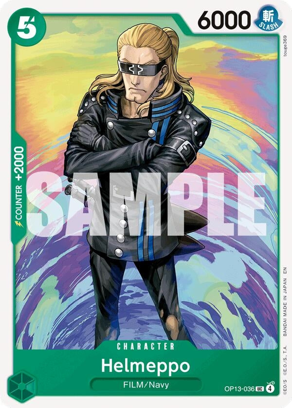 Image for Helmeppo (OP13-036) (OP13) - One Piece Card Game