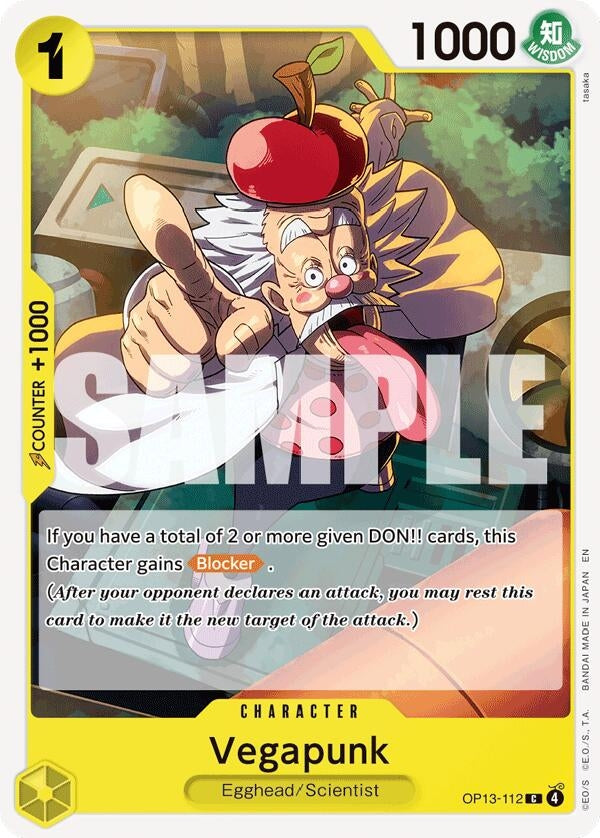 Image for Vegapunk (OP13-112) (OP13) - One Piece Card Game