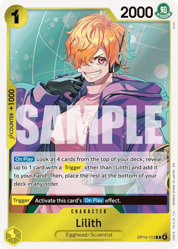 Image for Lilith (OP13-113) (OP13) - One Piece Card Game