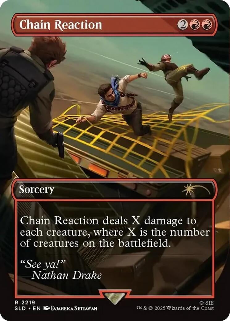Image for Chain Reaction (2219) (SLD) - Magic: The Gathering