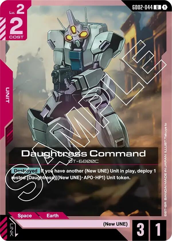 Image for Daughtress Command (GD02-044) (GD02) - Gundam Card Game