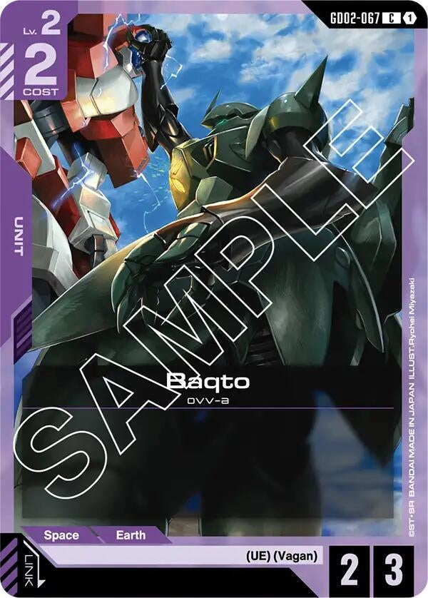 Image for Baqto (GD02-067) (GD02) - Gundam Card Game