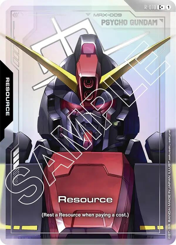 Image for Resource (R-010) (C+) (R-010) (GD02) - Gundam Card Game