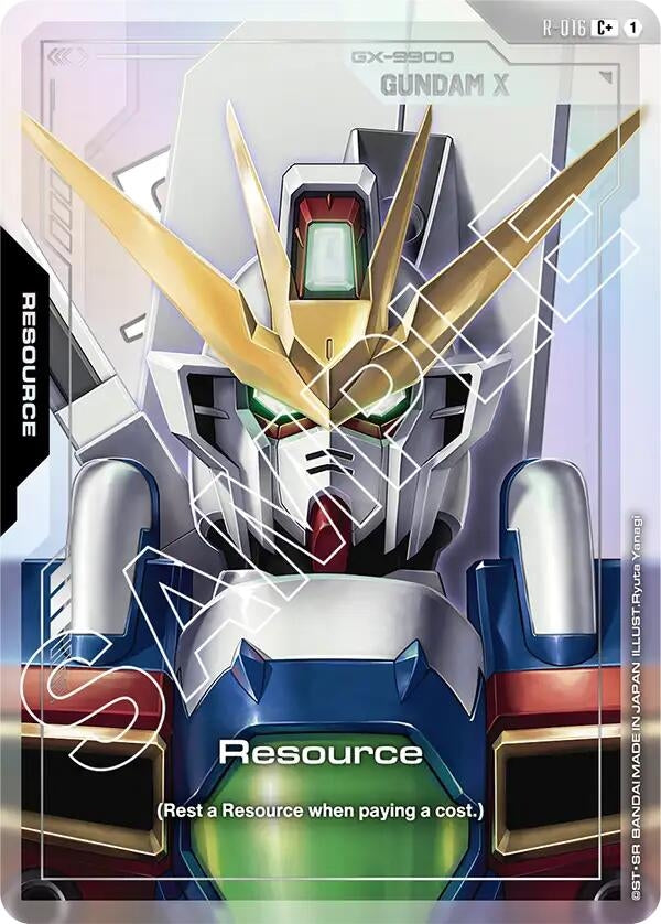 Image for Resource (R-016) (C+) (R-016) (GD02) - Gundam Card Game