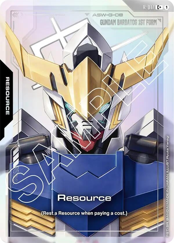 Image for Resource (R-017) (C+) (R-017) (GD02) - Gundam Card Game
