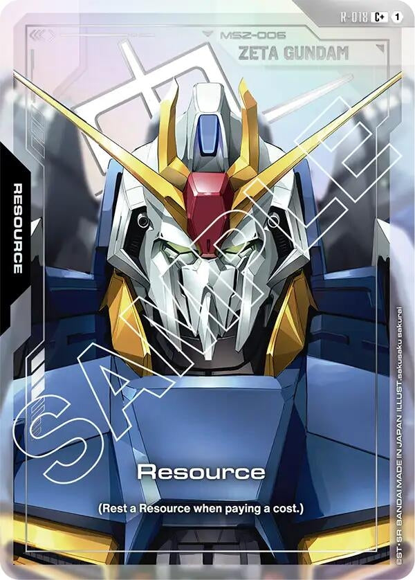 Image for Resource (R-018) (C+) (R-018) (GD02) - Gundam Card Game