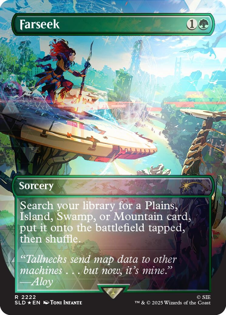 Image for Farseek (Rainbow Foil) (2222) (SLD) - Magic: The Gathering